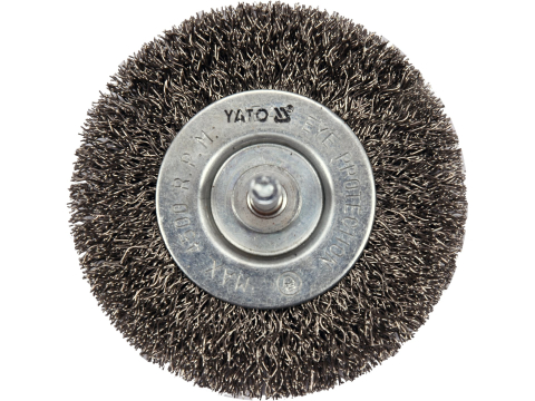 WIRE BRUSH 75MM INOX FOR DRILL [1]