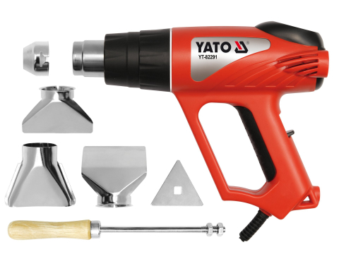 Pistol aer cald - HOT AIR GUN WITH ACCESSORIES