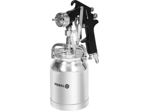 Scule pneumatice - SPRAY GUN WITH FLUID CUP HVLP 1000ML