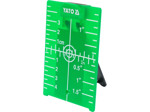 GREEN LASER TARGET CARD WITH MAGNET [1]