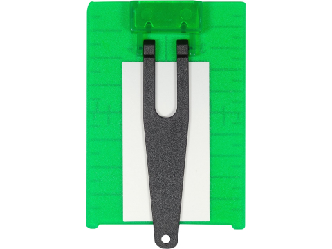 GREEN LASER TARGET CARD WITH MAGNET [2]