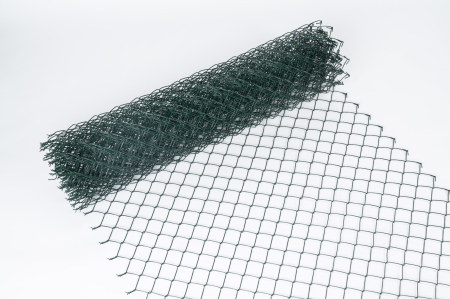 Plasa de gard impletita plastifiata verde RAL6005, grosime fir 2.8 mm, 1500 x 10 ml [4]