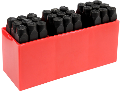 Atelier - LETTER STAMP 8 MM, 27 PCS