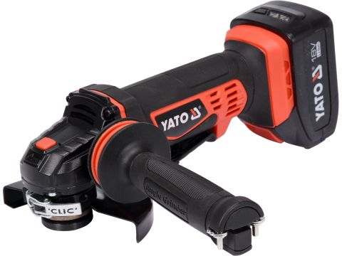 Scule electrice cu acumulator - ANGLE GRINDER 18V, 125 MM, 10000 MIN⁻¹ - 2X BATTERY 2 AH