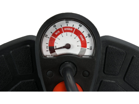 FLOOR PUMP WITH PRESSURE GUAGE [1]
