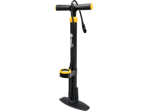 Accesorii pentru biciclete si motociclete - FLOOR PUMP WITH PRESSURE GAUGE