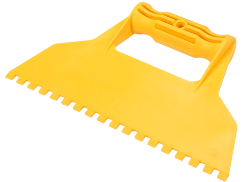 Unelte pentru zidarie - PUTTY KNIFE WITH TEETH 225MM TEETH 6X6MM