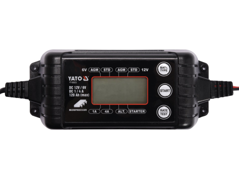 Atelier - ELECTRONIC BATTERY CHARGER 6-12V 1/ 4A