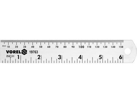 Scule de mână - ALUMINIUM RULER 150MM