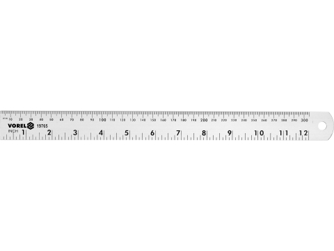 Scule de mână - ALUMINIUM RULER  300MM