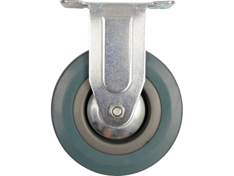 Transport si depozitare - FIXED CASTER WITH GREY RUBBER