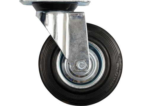 Atelier - SWIVEL CASTER WITH BLACK RUBBER