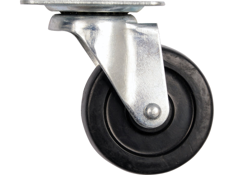 Transport si depozitare - SWIVEL CASTER WITH BLACK RUBBER