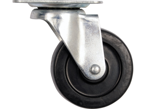 Transport si depozitare - SWIVEL CASTER WITH BLACK RUBBER