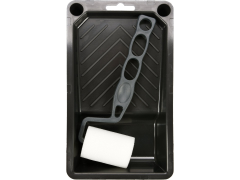 Pensule și trafaleți - PAINT ROLLER 5CM TRAY SET