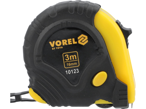 Instrumente de măsură și control - MEASURING TAPE YELLOW-BLACK 3MX16MM