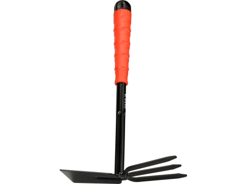 3-TINE FORK & RAKE, STEEL 310 MM [2]