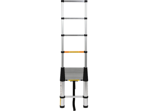 ALUMINIUM TELESCOPIC LADDER 3,8M 13STEPS [1]