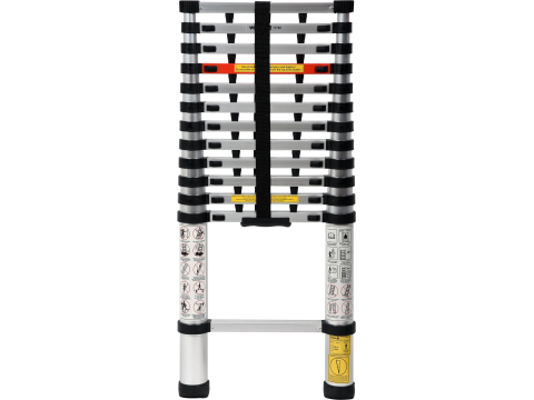 Scari si schele - ALUMINIUM TELESCOPIC LADDER 3,8M 13STEPS