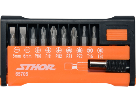 Insurubare - 10PCS SET OF BIT HOLDER WITH SCREWDRIVER BITS