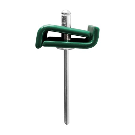 Cleme și Coliere pentru Gard - Set 100 Cleme de inadire panou gard Verde RAL6005