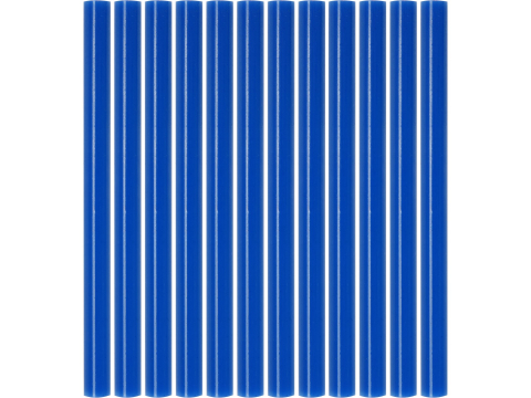 Pistol de lipit cu acumulator - 12 PCS SET GLUE STICKS 7,2X100MM BLUE