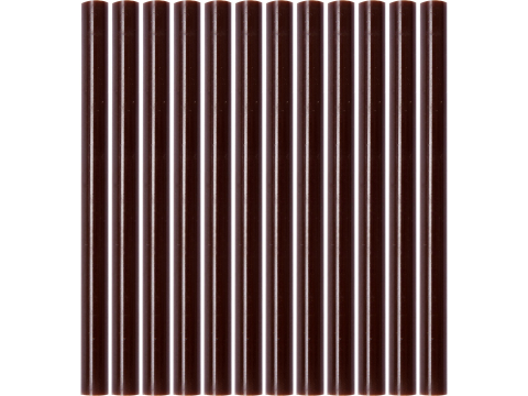 Pistol de lipit cu acumulator - 12 PCS SET GLUE STICKS 7,2X100MM BROWN