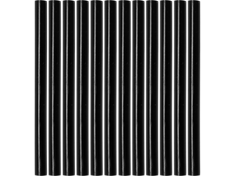 Pistol de lipit cu acumulator - 12 PCS SET GLUE STICKS 7,2X100MM BLACK