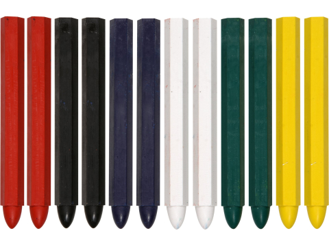 Articole pentru marcaje - 12PCS CHALK SET (MIXED COLOURS)