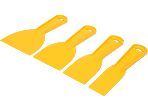 PLASTIC PUTTY KNIFE SET 4PCS [1]