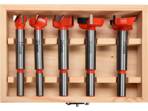 Construcții - 5PCS SET OF FORSTNER DRILL BITS