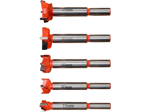 5PCS SET OF FORSTNER DRILL BITS [1]