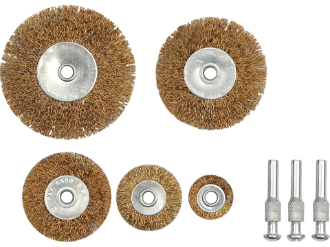 Polizare si polisare - STEEL WIRE BRUSH SET 5 PCS