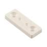 Picioare si Alunecatori mobila - Set 500 Alunecatori dreptunghiulari 55x18 mm Alb