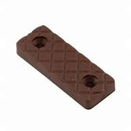 Picioare si Alunecatori mobila - Set 500 Alunecatori dreptunghiulari 55x18 mm - Maro