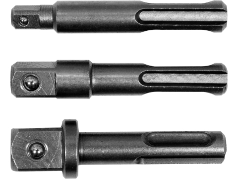 Insurubare - 3PCS SDS SOCKET DRIVER SET 1/4, 3/8, 1/2