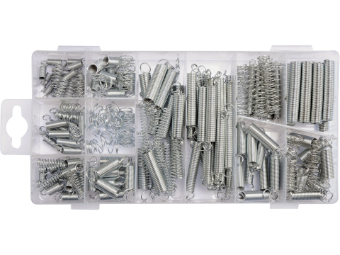 Piese standardizate pentru atelier - SPRINGS 200PCS SET, MIX OF TYPES