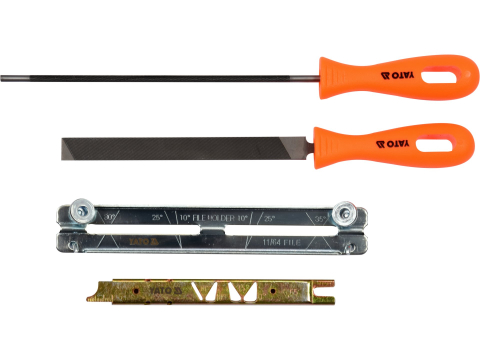 Articole pentru gradina - 4PCS CHAIN SHARPENING SET 4,5MM