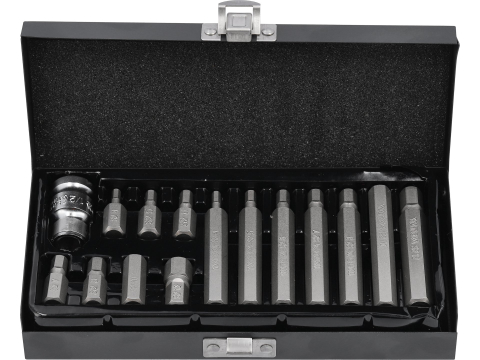 SCREWDRIVER BIT SET HEX 15 PCS [1]