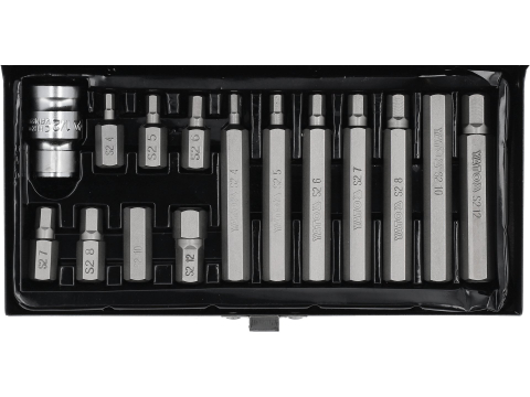 Scule electrice - SCREWDRIVER BIT SET HEX 15 PCS