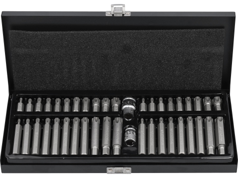 SCREWDRIVER BIT SET RIBE, TORX SECURITY 42 PCS [1]