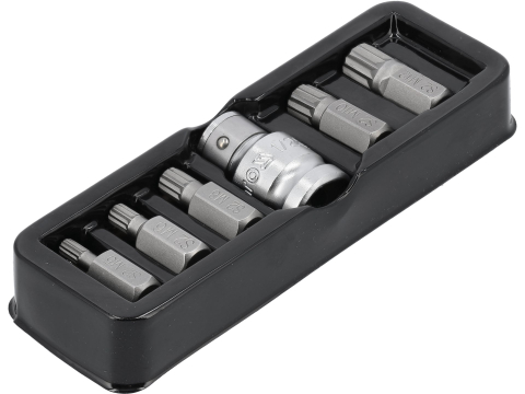 SCREWDRIVER BIT SET SPLINE 6 PCS [1]