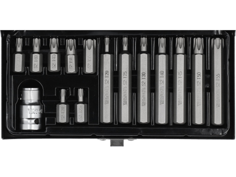Insurubare - SCREWDRIVER BIT SET TORX SECURITY 15 PCS