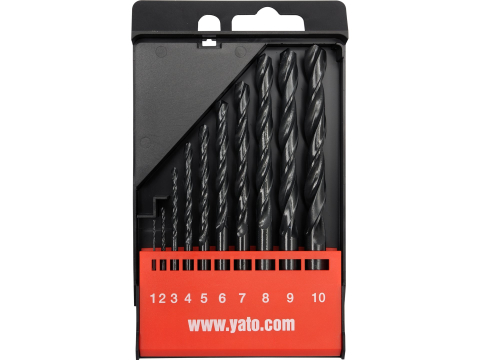 Accesorii si echipamente - TWIST DRILL SET HSS, 1-10 MM, 10 PCS