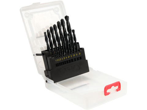 TWIST DRILL SET HSS, 1-10 MM, 19 PCS [1]