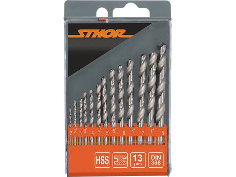 Accesorii si echipamente - FULLY GROUND TWIST DRILLS SET