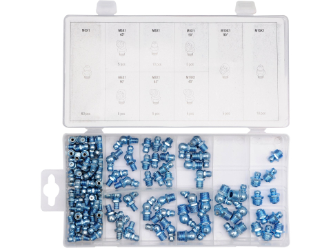 GREASE NIPPLE METRIC ASSORTMENT 110 PCS [1]