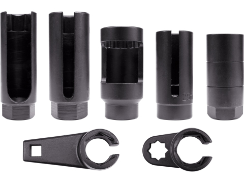 OXYGEN SENSOR AND FUEL INJECTORS WRENCH SET 7 PCS [2]