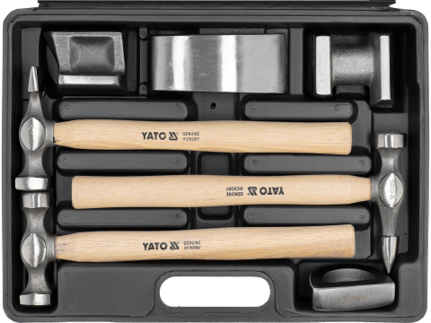 Răngi, dălți și târnăcoape - AUTO BODY FENDER SET 7 PCS