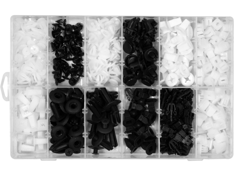 Piese standardizate pentru atelier - TRIM CLIPS ASSORTMENT MITSUBISHI 370 PCS